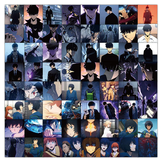 Solo Leveling Sticker Set – Multiple Designs, Anime-Themed Collection - Eden of Clothes