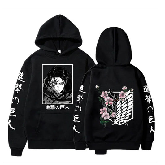 Plus Size Hoodie – Warm, Attack on Titan - Eden of Clothes