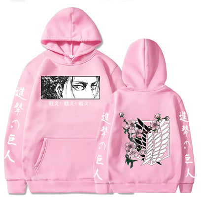 Plus Size Hoodie – Warm, Attack on Titan Eden of Clothes 