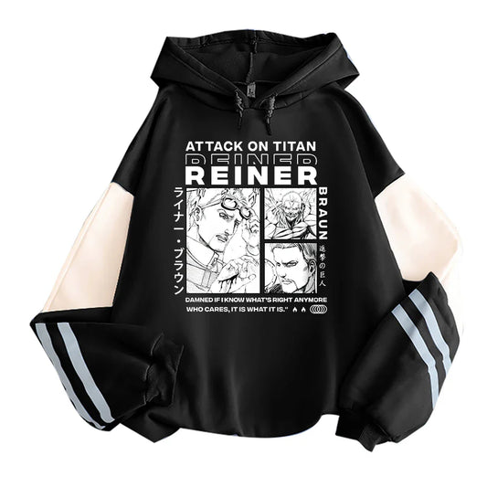 Reiner Braun Hoodie – Unisex, Titan Form, Attack on Titan (AoT) - Eden of Clothes