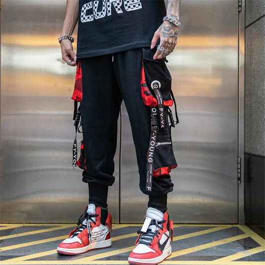 Black Anime Joggers Trousers Eden of Clothes 