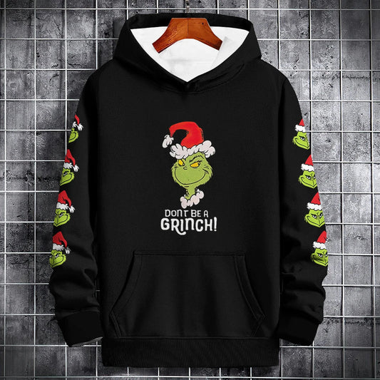 Grinch Hoodie – Christmas Design, Cartoon Eden of Clothes 