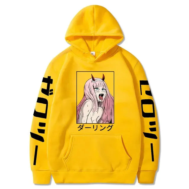 Ahegao Hoodie – Casual, Darling in the Franxx Eden of Clothes 