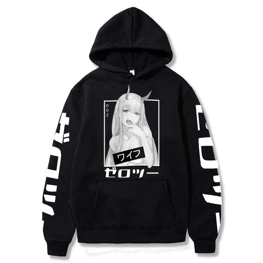 Zero Two Hoodie – Stylish Design, Darling In The Franxx - Eden of Clothes