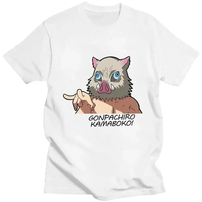Demon Slayer Inosuke Casual T-Shirt Eden of Clothes 