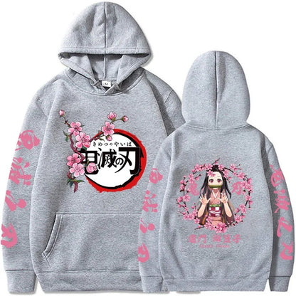 Nezuko Hoodie – Cherry Blossom, Demon Slayer Unisex 