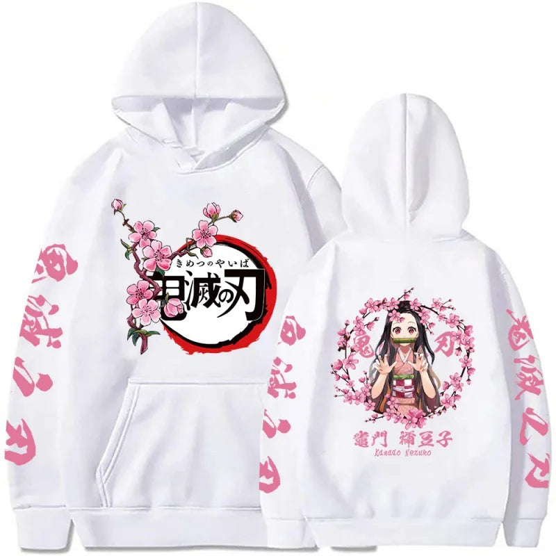 Nezuko Hoodie – Cherry Blossom, Demon Slayer Unisex 