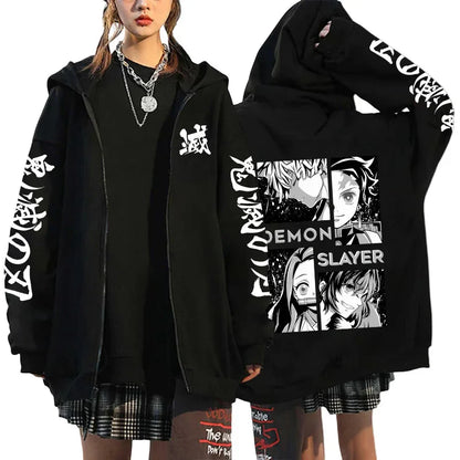 Zipper Jacket – Stylish, Demon Slayer - Eden of Clothes