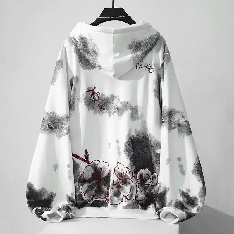 Hikigawa Chic Fashion Women Hoodie Eden of Clothes 