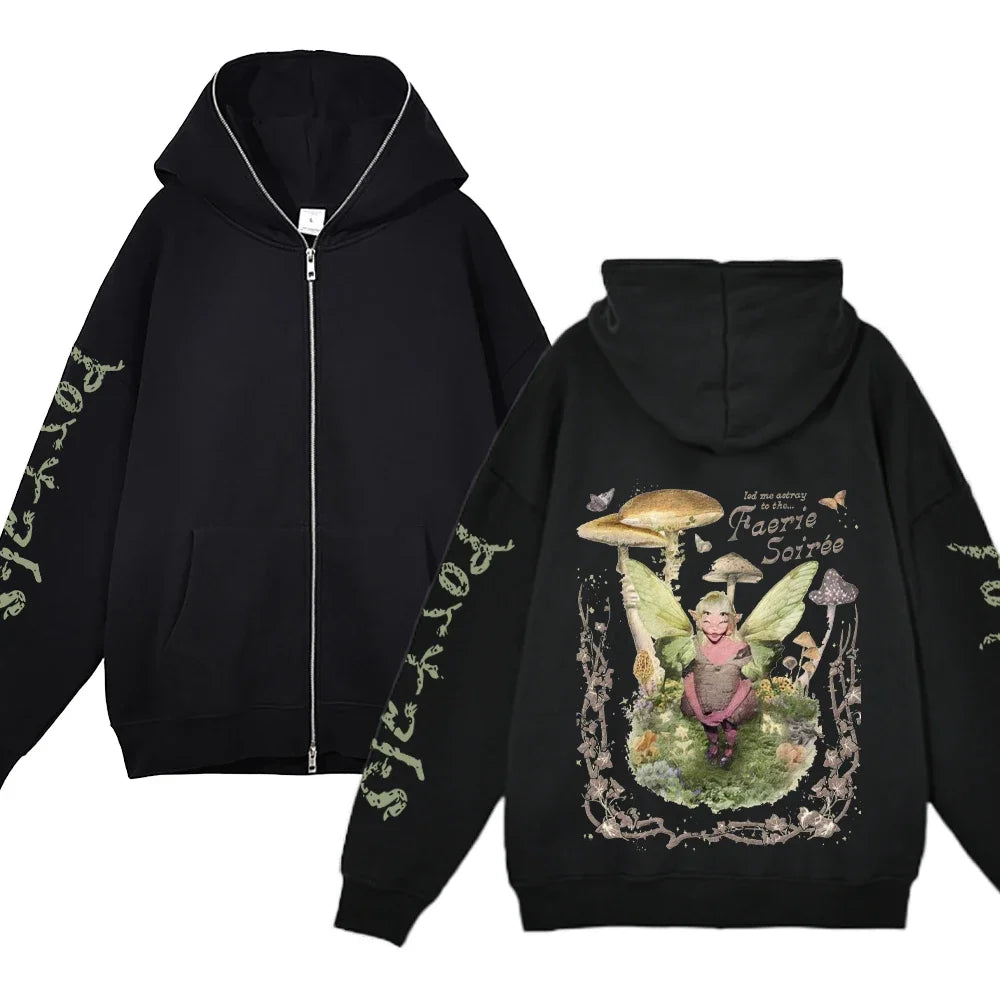 Full Zipper Hoodie – Streetwear Design, Hip Hop Style Eden of Clothes 