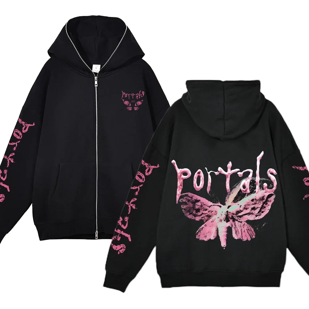 Full Zipper Hoodie – Streetwear Design, Hip Hop Style Eden of Clothes 