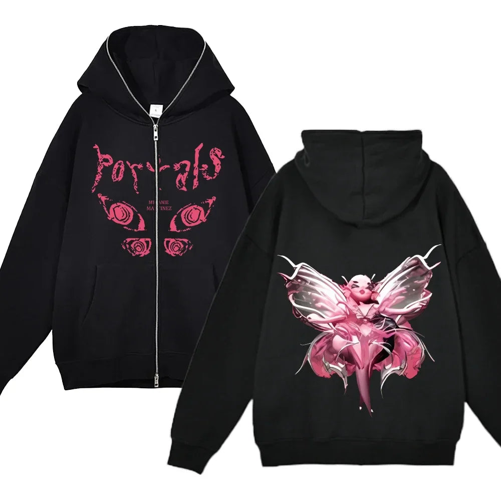 Full Zipper Hoodie – Streetwear Design, Hip Hop Style Eden of Clothes 