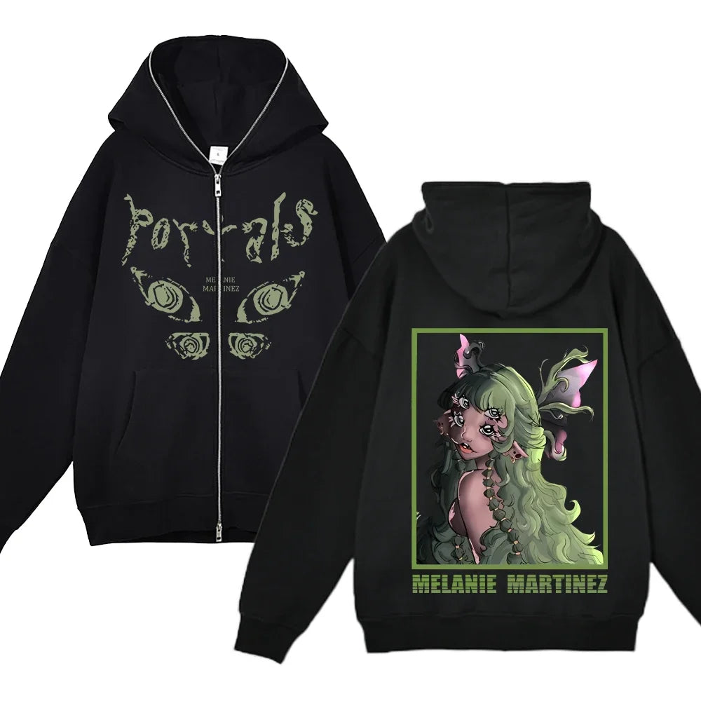 Full Zipper Hoodie – Streetwear Design, Hip Hop Style Eden of Clothes 
