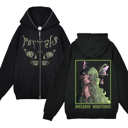 Full Zipper Hoodie – Streetwear Design, Hip Hop Style Eden of Clothes 