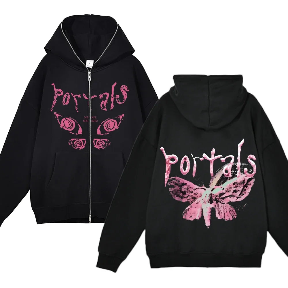Full Zipper Hoodie – Streetwear Design, Hip Hop Style Eden of Clothes 
