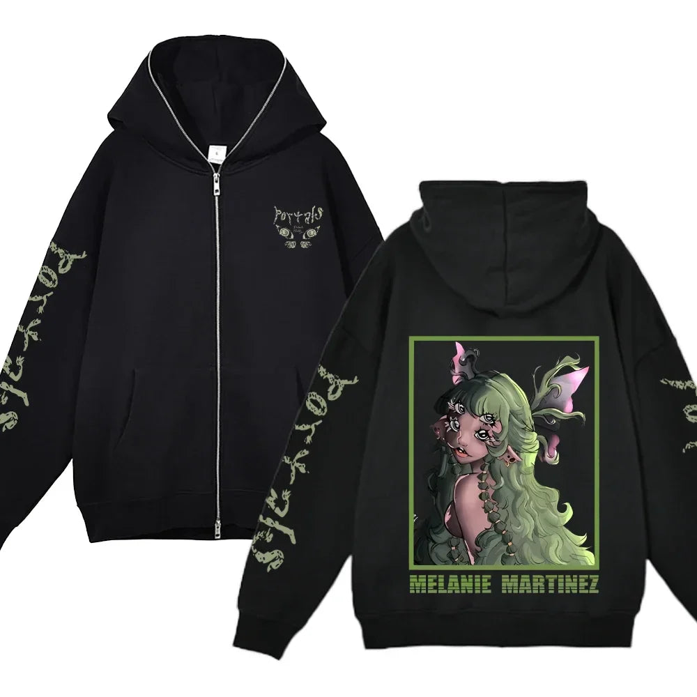 Full Zipper Hoodie – Streetwear Design, Hip Hop Style Eden of Clothes 