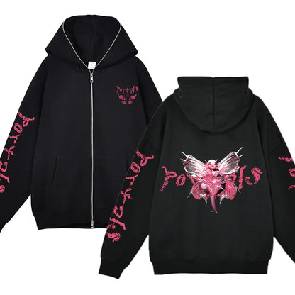 Full Zipper Hoodie – Streetwear Design, Hip Hop Style Eden of Clothes 