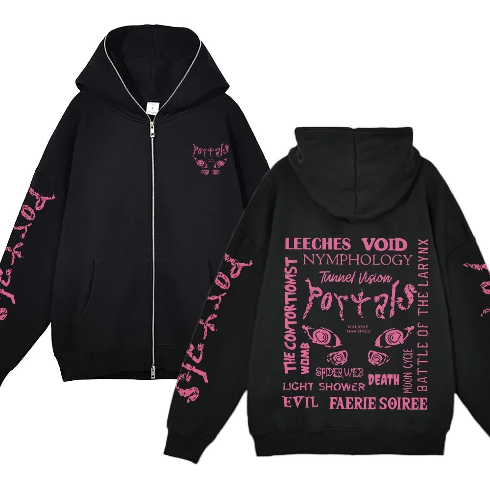 Full Zipper Hoodie – Streetwear Design, Hip Hop Style Eden of Clothes 
