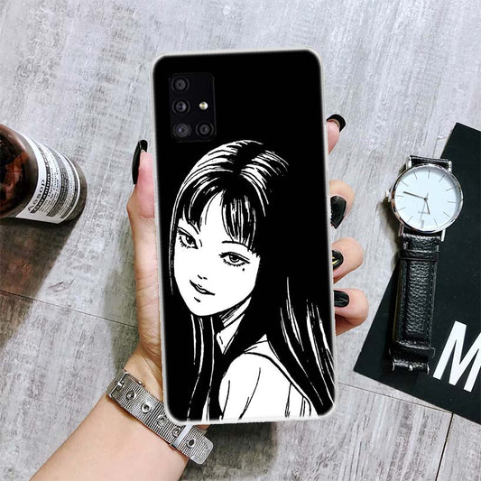 Junji Ito Tomie Phone Case – Horror Comic Design for Samsung Galaxy - Eden of Clothes