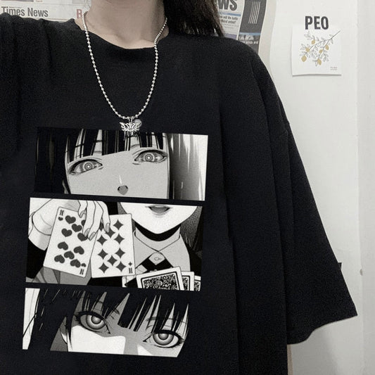 Kakegurui Character Design T-Shirt – Japanese Anime Style - Eden of Clothes