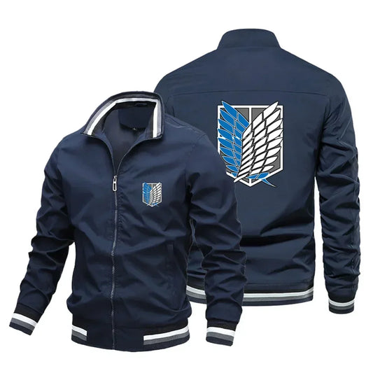 Baseball Jacket – Japanese Print, AoT - Eden of Clothes