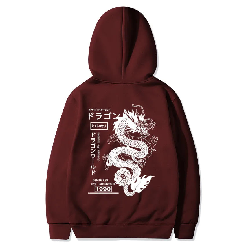 Dragon Hoodie – Japanese Design, Anime Eden of Clothes 