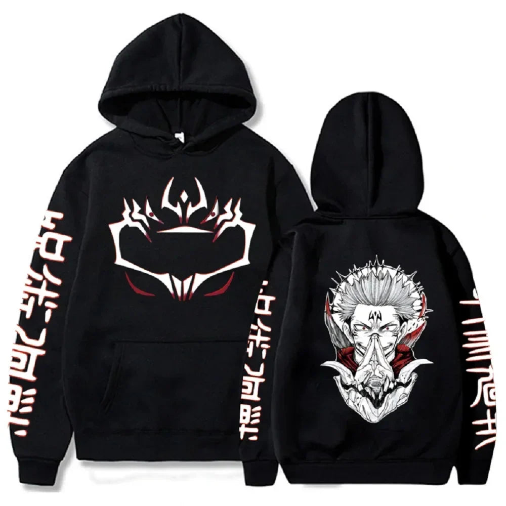 Casual  Hoodie – Unisex, Jujutsu Kaisen Eden of Clothes 