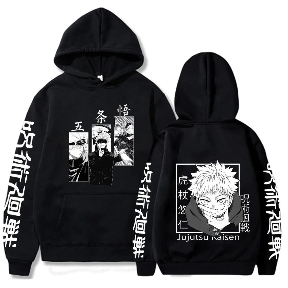 Fushiguro Megumi Hoodie – Casual Fit, Jujutsu Kaisen Eden of Clothes 