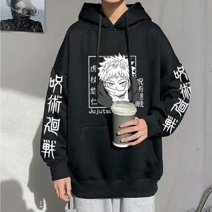 Casual  Hoodie – Unisex, Jujutsu Kaisen Eden of Clothes 