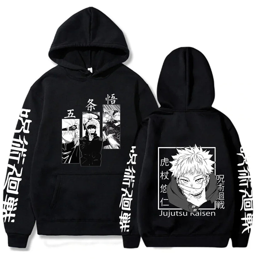 Casual  Hoodie – Unisex, Jujutsu Kaisen Eden of Clothes 