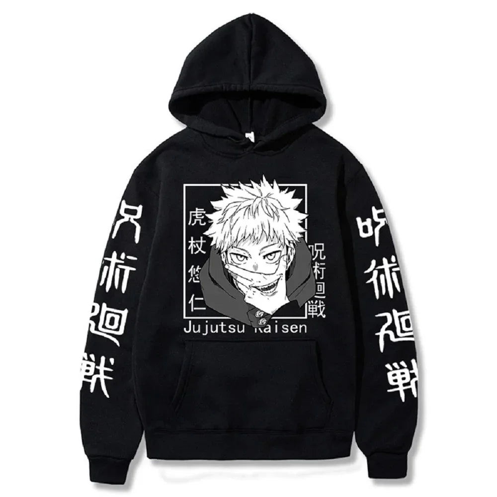 Fushiguro Megumi Hoodie – Casual Fit, Jujutsu Kaisen Eden of Clothes 