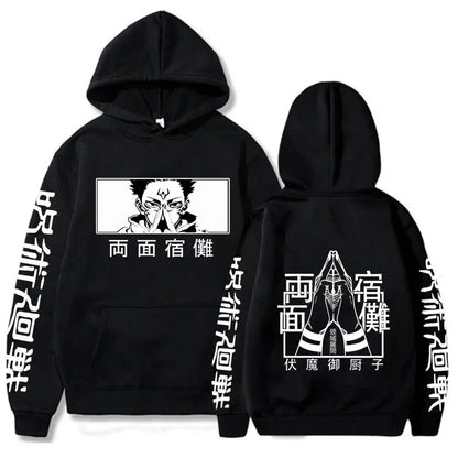 Casual  Hoodie – Unisex, Jujutsu Kaisen Eden of Clothes 