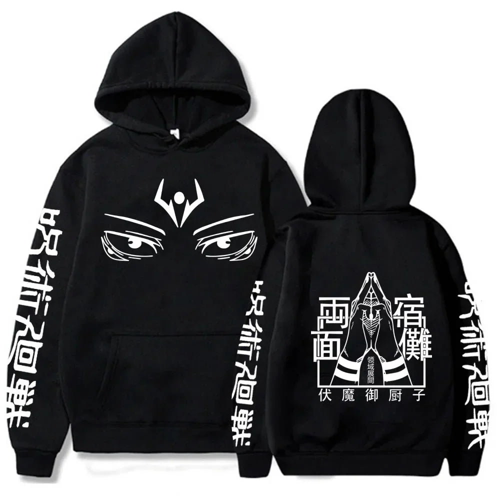 Casual  Hoodie – Unisex, Jujutsu Kaisen Eden of Clothes 