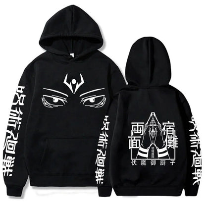 Casual  Hoodie – Unisex, Jujutsu Kaisen Eden of Clothes 