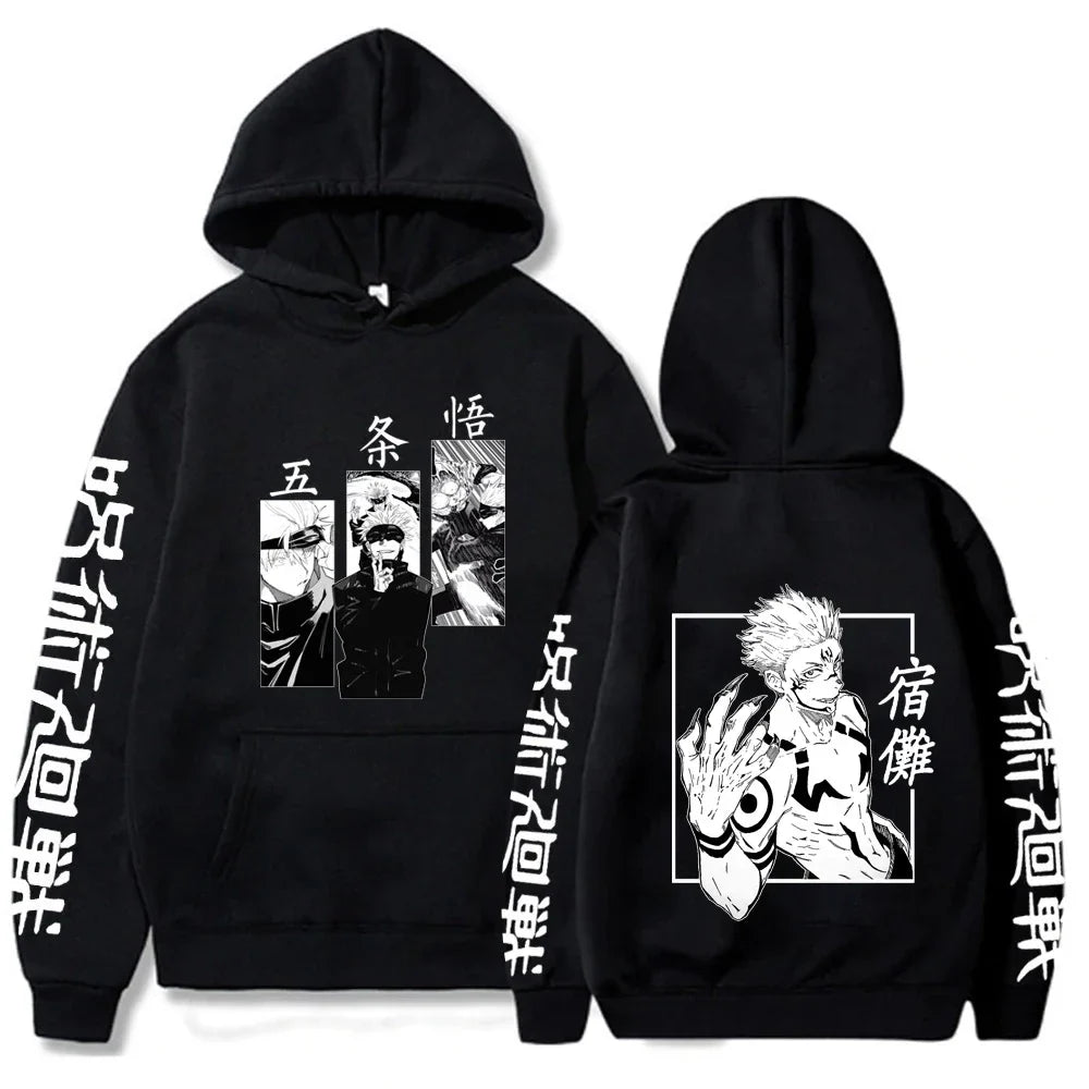 Casual  Hoodie – Unisex, Jujutsu Kaisen Eden of Clothes 