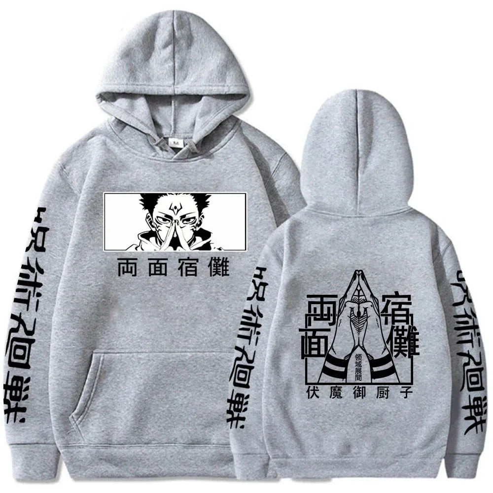 Casual  Hoodie – Unisex, Jujutsu Kaisen Eden of Clothes 