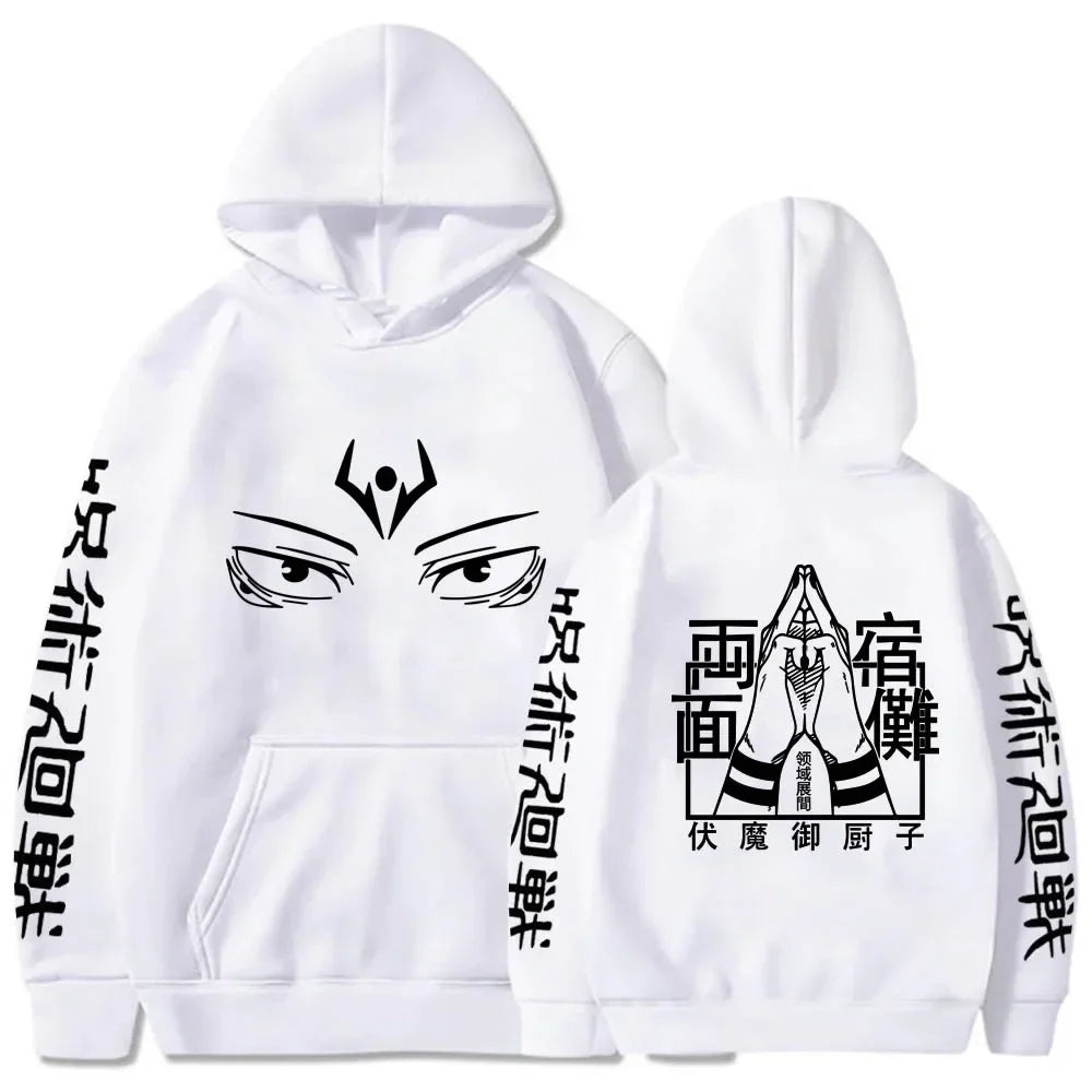 Casual  Hoodie – Unisex, Jujutsu Kaisen Eden of Clothes 