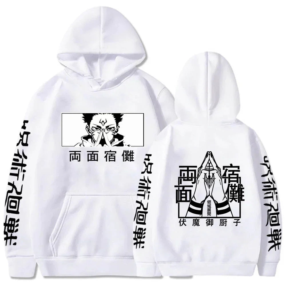 Casual  Hoodie – Unisex, Jujutsu Kaisen Eden of Clothes 