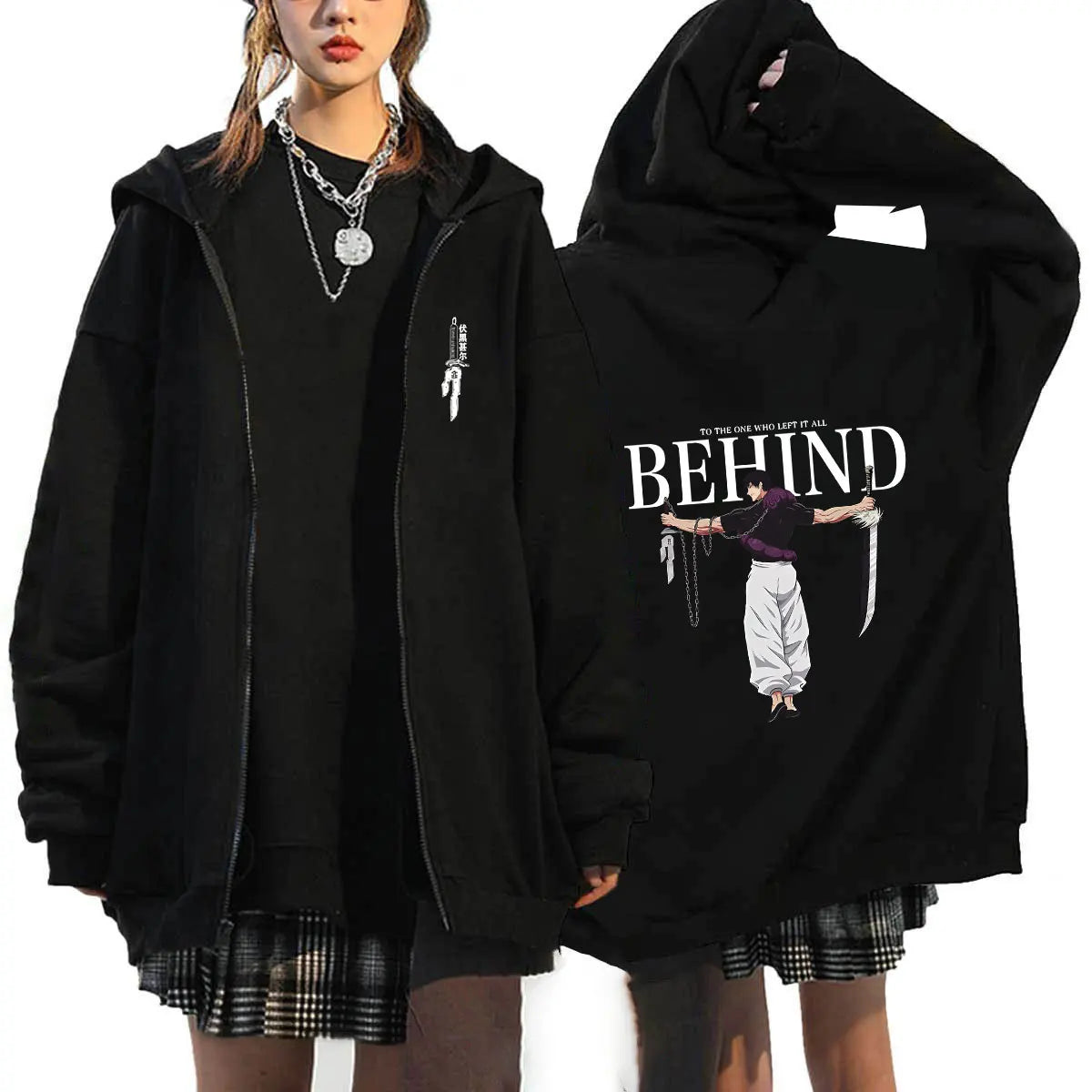 Zip-Up Jacket – Cursed Energy, Jujutsu Kaisen Eden of Clothes 