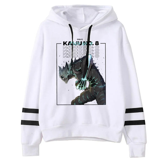 Kaiju No 8 Print Hoodie – Stylish, Comfortable - Eden of Clothes