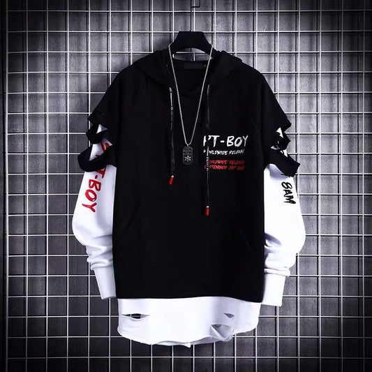 Casual Sweatshirt – Streetwear Y2K, Male Unisex 