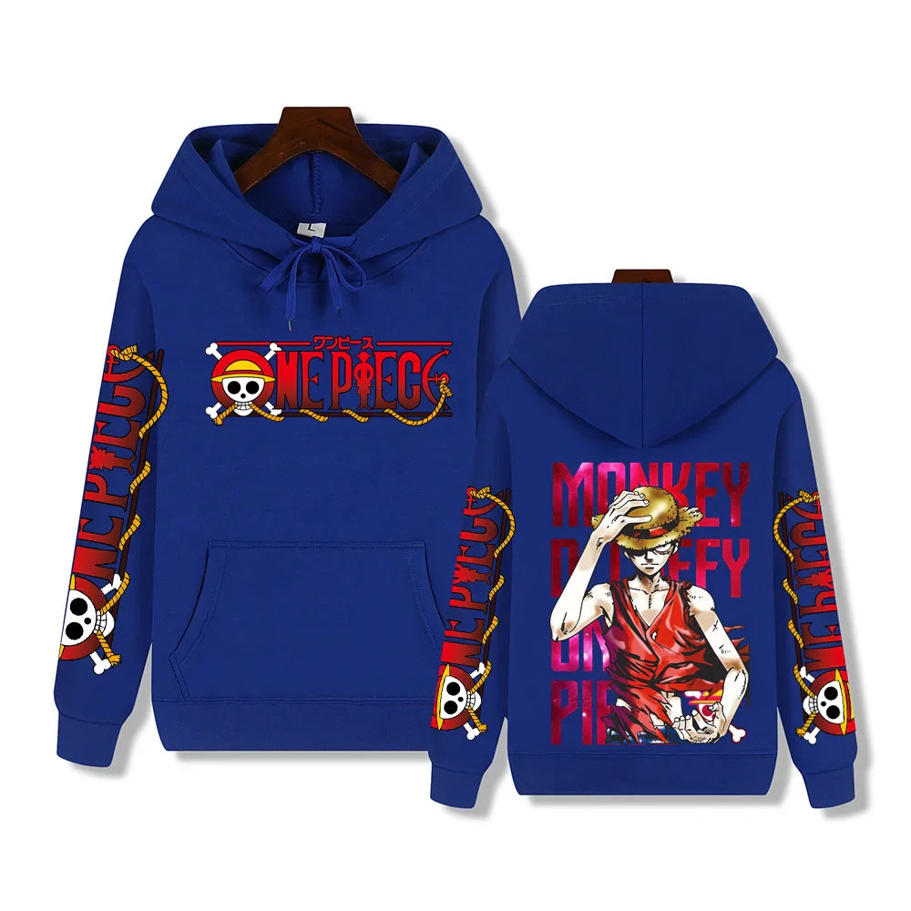 Luffy Red Hoodie – Stylish Design, One Piece Eden of Clothes 