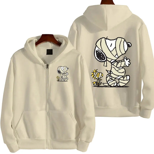 Snoopy Hoodie – Injured Design, Cartoon Eden of Clothes 