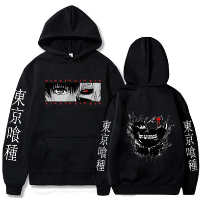 Kaneki Ken Hoodie – Dark Style, Tokyo Ghoul Eden of Clothes 