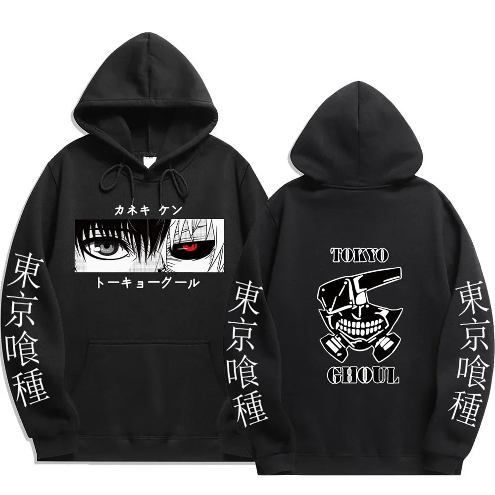 Kaneki Ken Hoodie – Dark Style, Tokyo Ghoul Eden of Clothes 