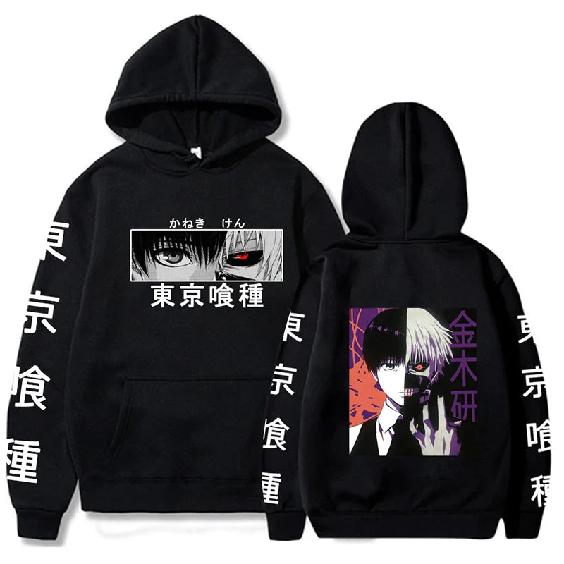 Kaneki Ken Hoodie – Dark Style, Tokyo Ghoul Eden of Clothes 