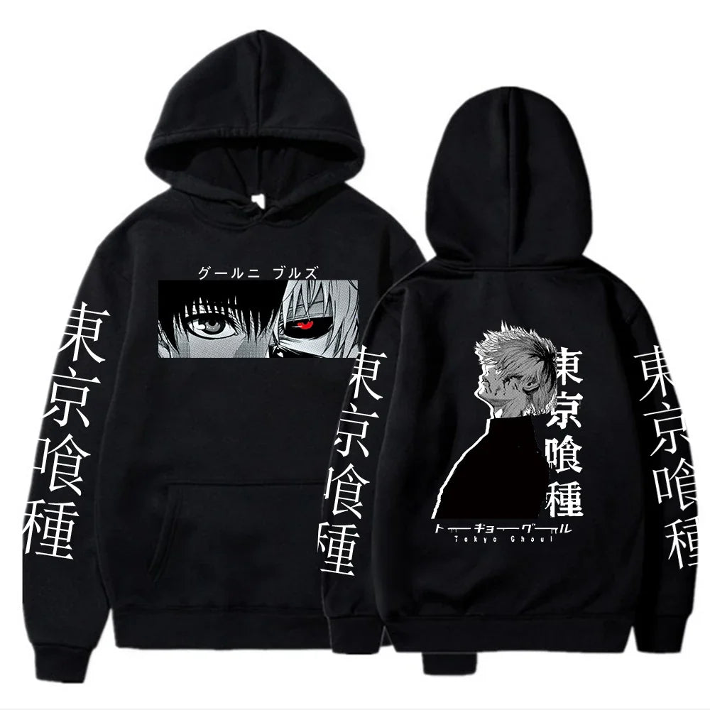 Kaneki Ken Hoodie – Dark Style, Tokyo Ghoul Eden of Clothes 