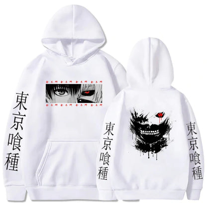 Kaneki Ken Hoodie – Dark Style, Tokyo Ghoul Eden of Clothes 