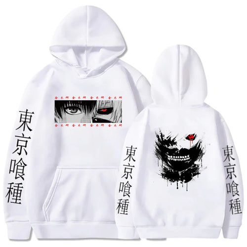 Kaneki Ken Hoodie – Dark Style, Tokyo Ghoul Eden of Clothes 